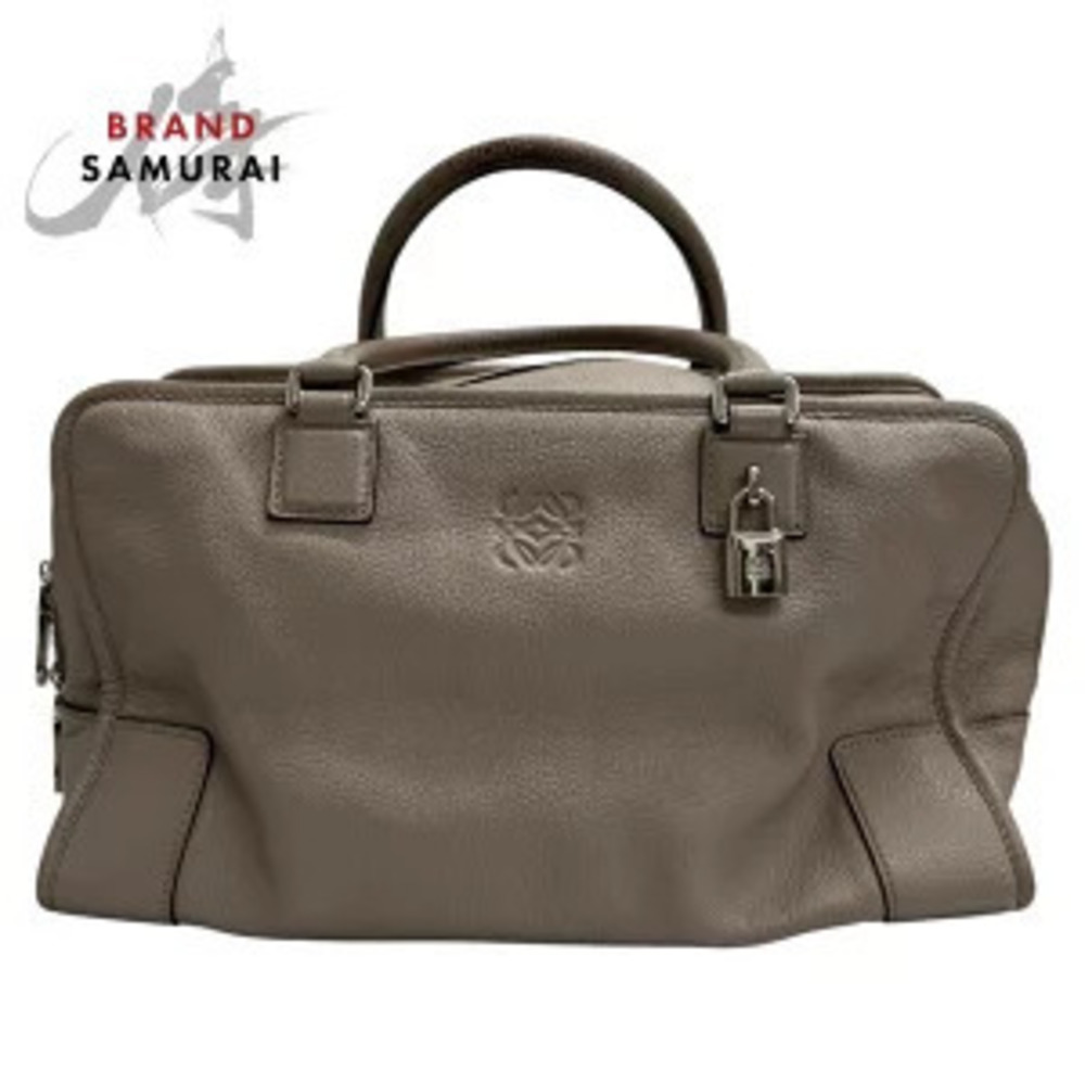 Loewe Amazona beige leather Handbag